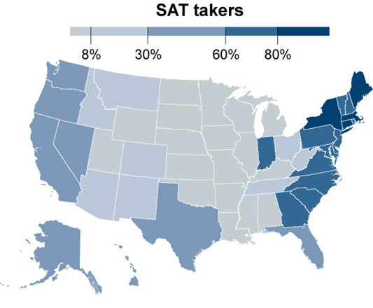 SAT takers